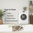 thumbnail image 3 of 2x3 Rug, Sloth Door Mat Washable Non Slip Soft for Entryway, Cute Cartoon Animal Rug, Kids Nursery Carpet, Sloth Home Decor & Gifts, 3 of 7