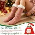 thumbnail image 3 of TRANSLINK Slipper Socks for Women with Gripper Winter Non Slip Thick Fuzzy Socks Warm Cozy Christmas Gift, 3 of 8