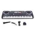 thumbnail image 2 of Juguete musical piano de música digital duradero de 61 teclas con mini micrófono para actividades entre e hijos para fiestas infantiles ANGGREK Otros, 2 of 8