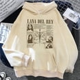 thumbnail image 2 of Sudadera con capucha de Lana Del Rey para mujer, camisa de anime Kawaii de los años 90, 2023, 2 of 4
