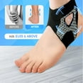 thumbnail image 6 of Excellten Adjustable Elastic Ankle Brace - Excellent Ankle Brace Sleeve Socks Support Uses Shell Precision Pressure - Help Straighten Ankles and Improve Alignment (2, Large), 6 of 8