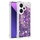 thumbnail image 2 of Funda para Xiaomi Redmi Note 13 Pro Plus 5G con Brillo Líquido Flotante, Purpurina, Parachoques y Anillo Giratorio Soporte, 2 of 5