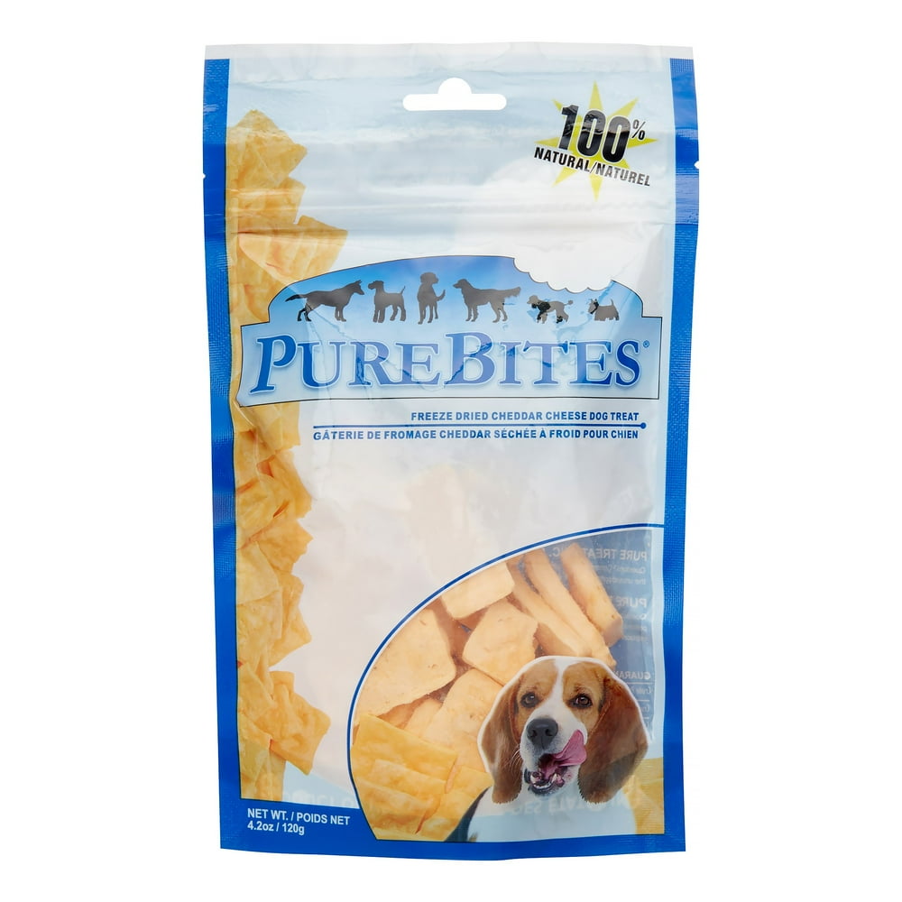 Pure Bites Cheddar Cheese Dog Treats, 4.2 Ounce