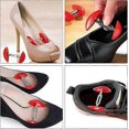 thumbnail image 3 of KAIYANG Juego de 4 hormas para zapatos rojas - Hormas para zapatos mini ajustables - Largo elástico, 3 of 5