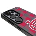 thumbnail image 3 of Keyscaper St. Louis Cardinals Plaid Galaxy Magnetic Bump Case, 3 of 7