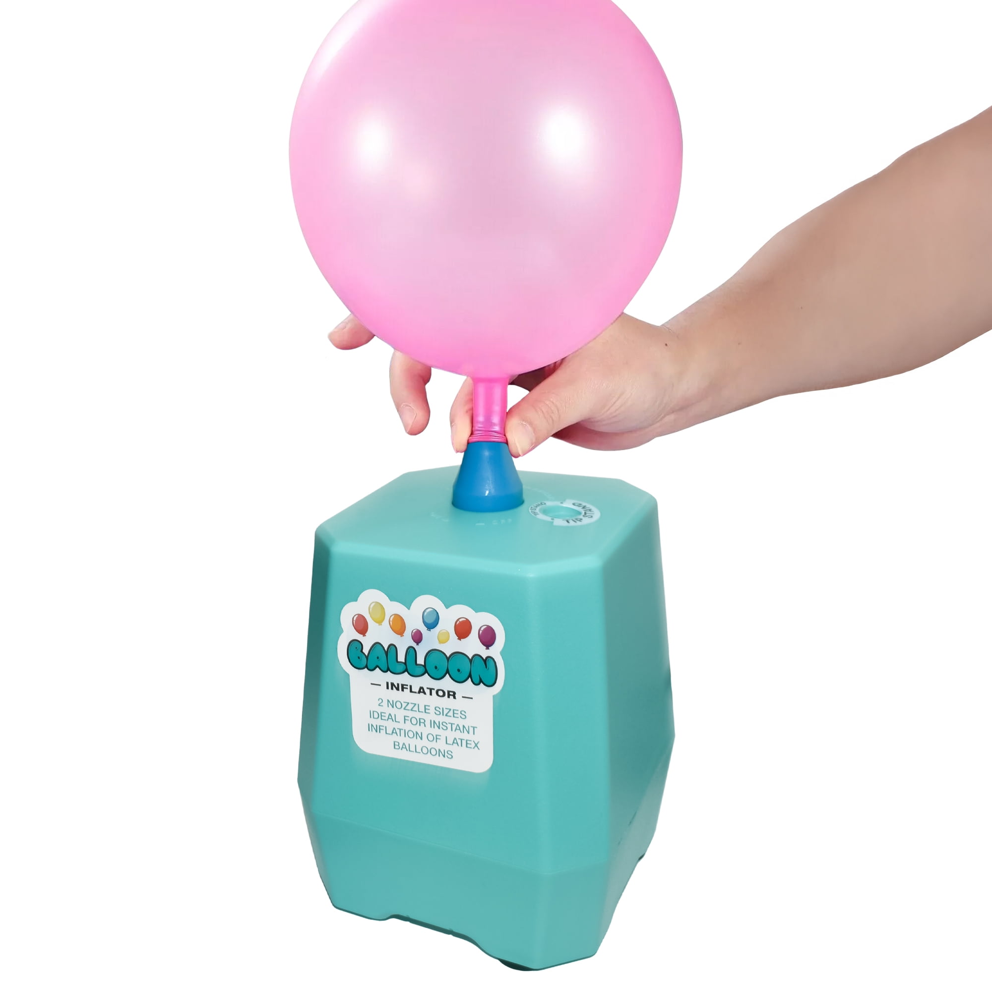 Way to Celebrate Party Electric Plastic Balloon Inflator with Balloon Knotter, 1 Piece, WAY-TO-CEL PL ELE BALLOON INFLATOR