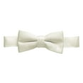thumbnail image 4 of Hold'em Bow Tie Set, Baby Pre-Tied Bow Tie, 1' Suspender for Toddler Kids - Ivory, 4 of 4