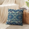 thumbnail image 4 of LALILO Throw Pillow Covers Aztec Modern Chevron Zig Zag Ethnic Cushion Cover 18" x 18", 2 Pack, 4 of 6