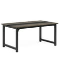 thumbnail image 5 of Yardi Yarda Simple Conference Table, Rectangular Meeting Table Computer Desk, Gray, 5 of 5