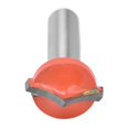 thumbnail image 4 of CNC Router Bits Tungsten Carbide Blade 45 Gauge Steel Body PTFE Coating 8mm/0.3in Round Shank Clean Cutting Tool18mm, 4 of 5