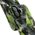 thumbnail image 2 of Green Graphic iPhone 16 Tough Phone Case, Protective Phone Cover, Stylish Tech, iPhone 13 Pro Max, 2 of 4