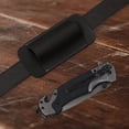 thumbnail image 3 of pangttianRetro Leather Knife Sheath with Belt Clip â Handmade Horizontal Carry Holster for Folding/Pocket Knives, Leather Scabbard for Men (Black/Brown/Coffee), 3 of 6