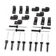 thumbnail image 1 of Ganchos en J Zulema 12 piezas con remaches para accesorios de remo canoa kayak, 1 of 6