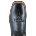 thumbnail image 2 of Smoky Mountain Womens Shelby Black Leather Cowboy Boots 7.5 M, 2 of 2