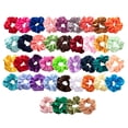 thumbnail image 1 of 40 Unids Goma de Pelo Elástica Cordón de Cabello Satinado Joyas para Boda Colcomx Scrunchies de pelo sedoso para mujer, 1 of 8