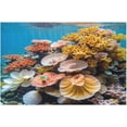 thumbnail image 3 of 1000 Pieces Underwater World Puzzle for Adults Teens,Premium Jigsaw Wooden Puzzle,30"x20" Wooden Jigsaw Nature Puzzles for Family Party - Each Piece is Unique, 3 of 8