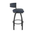 thumbnail image 4 of 861 Artemis 36" Swivel Bar Stool with Pewter Finish and Graph Anchor Seat and Back, 4 of 5