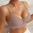 thumbnail image 4 of WCJM Workout Yoga Top Coffee Women Racerback Sports Bras Women's Cotton Underwear (S), 4 of 7