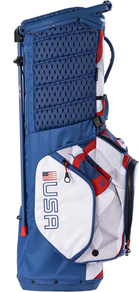 Sun Mountain Golf Eclipse 3.5 14-Way Limited Edition Stand Bag Blue/White/Red