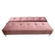 Sofá Cama Reclinable Okis Rosa, 3 Posiciones, SALVANTO | Bodega Aurrera ...