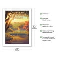 thumbnail image 2 of California Shenandoah Valley Wineries - California Vineyards Wine Country Art by Kerne Erickson - Bamboo Fine Art 290gsm Paper Print (Unframed) 24x32in, 2 of 4
