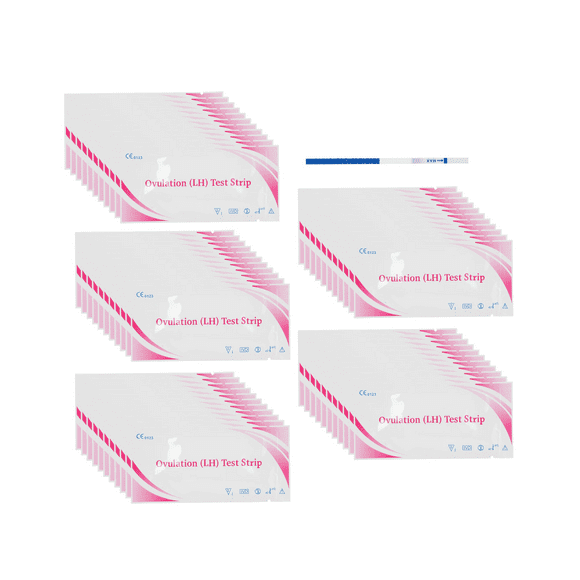 50pcs Women Ovulation Test Strip – Accuracy Urine LH Detection Indicator