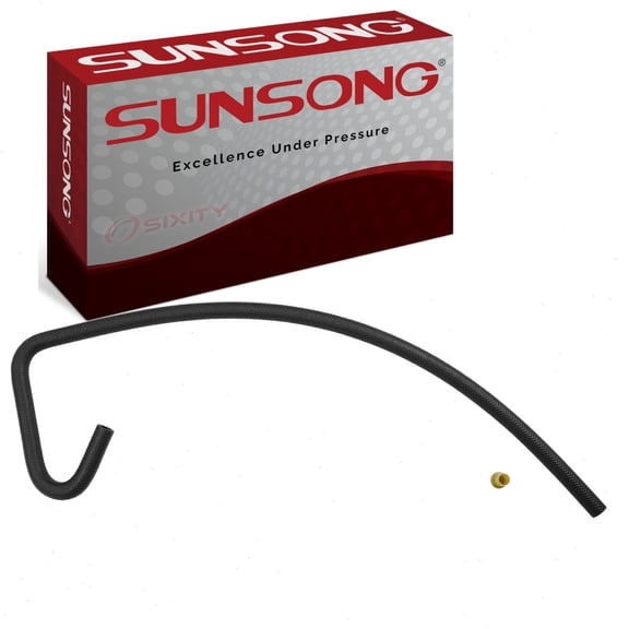 Sunsong Hydroboost To Pump Power Steering Return Line Hose compatible with GMC Sierra 3500 HD 2007-2010