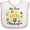 White and Pink, variant on Inktastic My First Oktoberfest Girl Boys or Girls Baby Bib