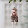 thumbnail image 5 of 2Pcs New Christmas Cute Plush Angel Doll Pendant Lovely Boys Girls Xmas Tree Hanging Decoration Merry Christmas Party Ornaments, 5 of 5