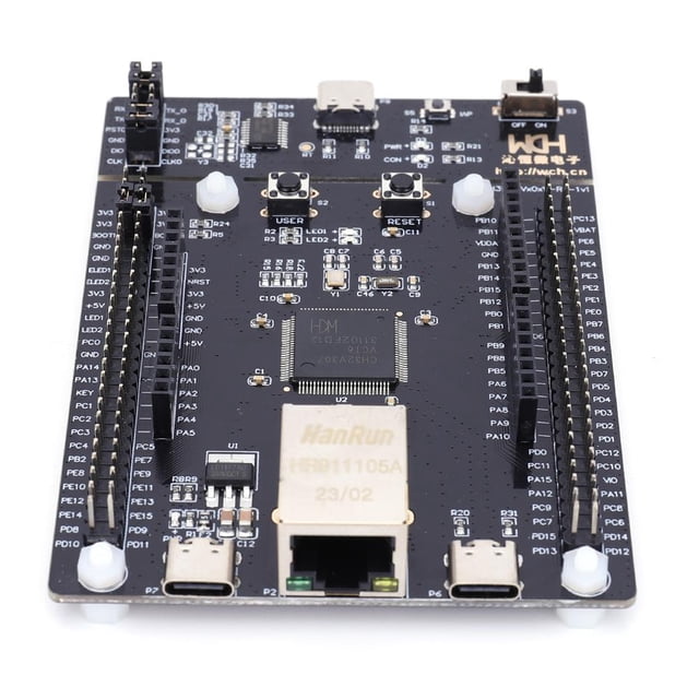 2 uds. Placa CH32V307V-EVT-R1 Evaluación RISC-V MCU Kit de evaluación WCH-link integrado WCH