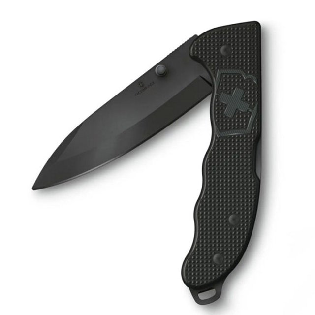 Navaja Victorinox Evoke BS Alox Negra 4 funciones cuchillo suizo con clip