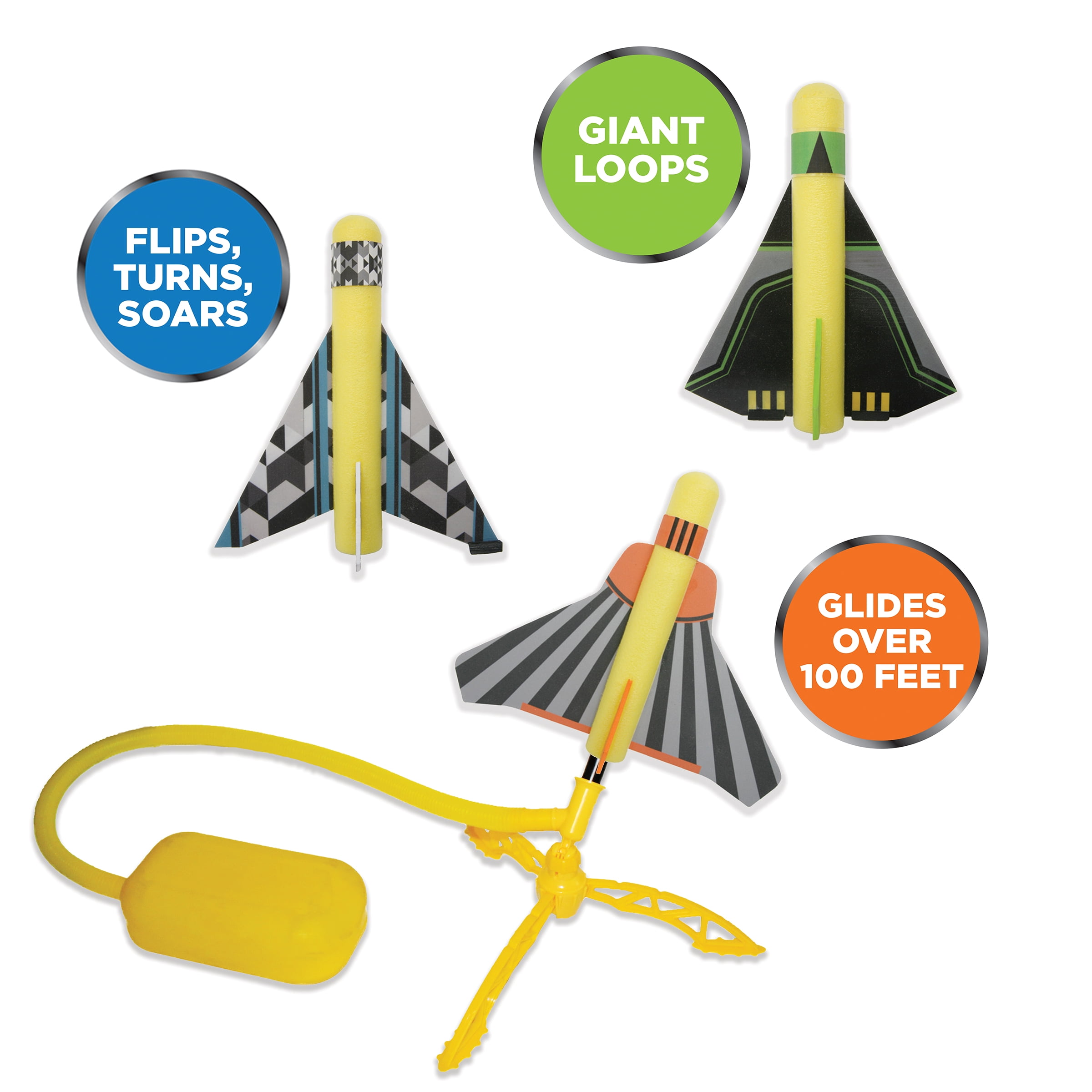 stomp rocket replacement planes