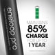 thumbnail image 4 of Pilas recargables Panasonic eneloop pro AA 2500 mAh, paquete de 4, 4 of 7