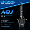 thumbnail image 2 of Fit for Acura ZDX 2010-2013 – D2S Xenon Headlight + H11/H9/H8 LED Foglights Bulbs Combo 4 Pack, 6000K Diamond White 3800LM Super Bright, Auto Headlamp Upgrade Set, 2 of 13