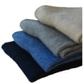 thumbnail image 2 of Meso Boy's 6 Pairs Pack Wool Socks Plain Color Size 0Y-1Y Navy, 2 of 2