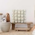 thumbnail image 4 of PUFFY GRID CUSHION - FRENCH, 4 of 4