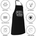 thumbnail image 3 of Funny Apron Adjustable Cooking Kitchen Chef Apron Funny Bib Aprons For Women Men, 3 of 6