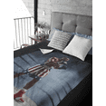 thumbnail image 2 of MGM Adonis Creed Boxing Champ Super Soft And Cuddly Plush Fleece Throw Blanket, 2 of 5