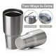 thumbnail image 5 of Vaso Térmico Portátil De Acero Inoxidable 30oz Con Calor/frí Color Negro ( Caja De 25 Piezas ), 5 of 5