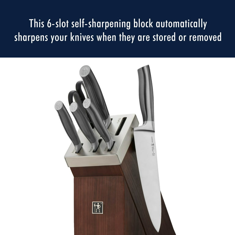 Henckels Graphite 7-Pc Self-Sharpening Block Set