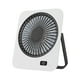 thumbnail image 2 of Ventilador, ventilador de techo, ventilador de escritorio, ventilador portátil, ventilador de escritorio, hogar, oficina, camping al aire libre, ventilador portátil de pared, pantalla digital, ventila, 2 of 6