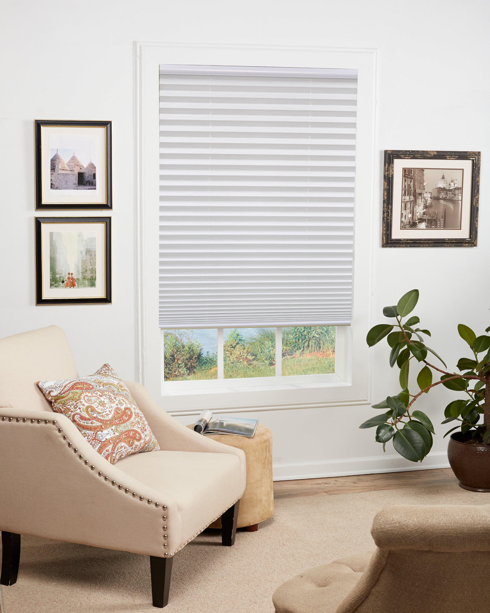 Details about   NEW Radiance Cordless Light Filtering Cellular Shade Slate Gray 