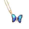 thumbnail image 2 of TopLLC Rings Multicolor Gradient Necklace Fashion Temperament Clavicle Chain a necklace, 2 of 2