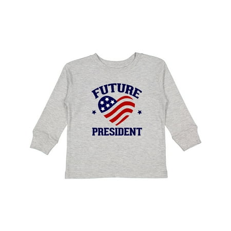 

Inktastic Future President Gift Gift Toddler Boy or Toddler Girl Long Sleeve T-Shirt
