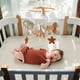 thumbnail image 3 of XWSHYW Adornos Colgantes So Porte Móvil para Cuna de Bebé Móvil de Madera de Fieltro para Cuna de Bebé Decoración de Regalo para Recién Nacidos Regalos para Recién Nacidos para Bebés y Niñas Campanas, 3 of 5