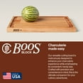 thumbnail image 4 of John Boos AuJus Reversible Wood Cutting Board with Juice Groove, Maple, 4 of 9