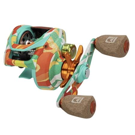 UPC: 0850025316934 | Profishiency Krazy 6.6:1 Left Hand Baitcast Reel