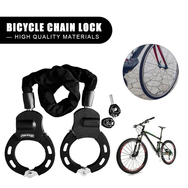 Candado para bicicleta, candado antirrobo para esposas, candado para bicicleta eléctrica, accesorios para ciclismo