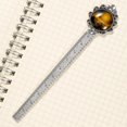 thumbnail image 3 of Galactic space Book Accessories: Vintage Silver Lace-Edged Bookmark - a Gift for Readers and Book Lovers, 3 of 5