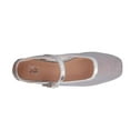 thumbnail image 4 of New York & Company Women's Size 7.5, Page 2 Maryjane Flat Shoes, Silver Mesh, 4 of 7